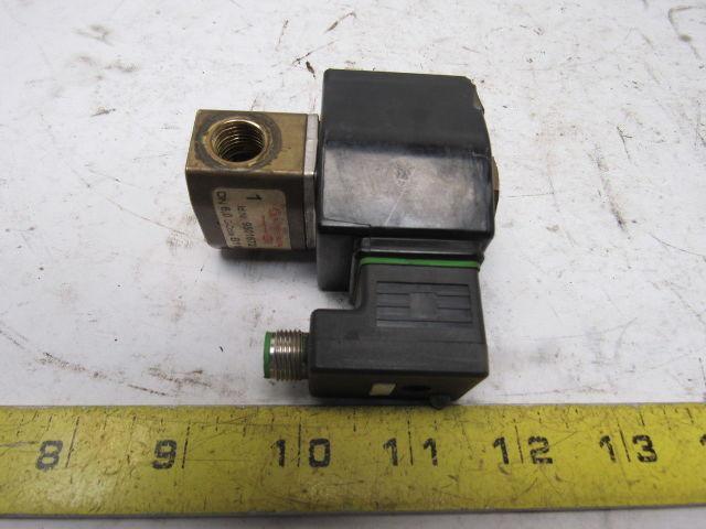 Norgren 9501672 1 Way Solenoid Valve 24V Coil Lot Of 2