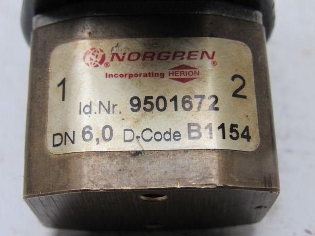 Norgren 9501672 1 Way Solenoid Valve 24V Coil Lot Of 2
