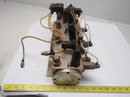 Witt Gasetechnik KM 40.3 Trumpf 3 Part Gas Mixing Manifold N2 CO2 HE 24V Coil