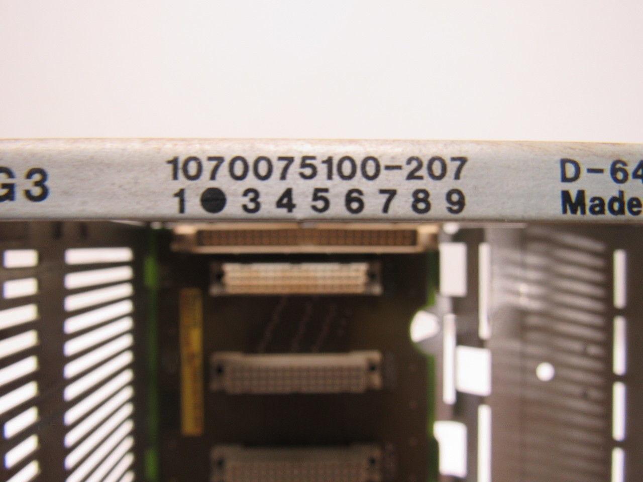 Bosch 1070075100-207 D-64711 CL200 PLC Rack 7 Slot Chassis