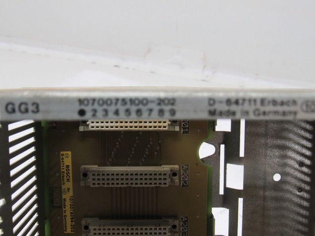Bosch 1070075100-202 D-64711 CL200 PLC Rack 7 Slot Chassis