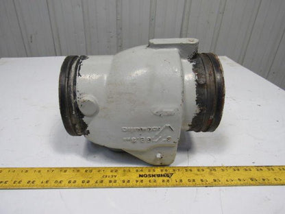 Victaulic 6" Inline Carbon Steel Grooved Check Valve