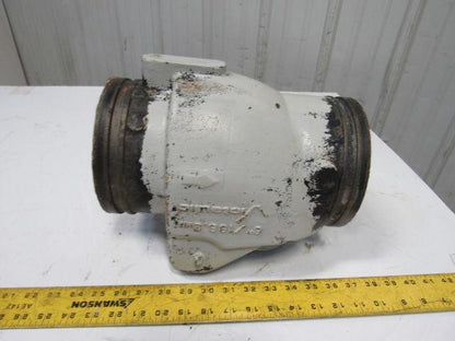 Victaulic 6" Inline Carbon Steel Grooved Check Valve