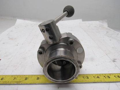 Alf Laval LKB-F 2-1/2" Butterfly Valve Manual Operation Locking Handle