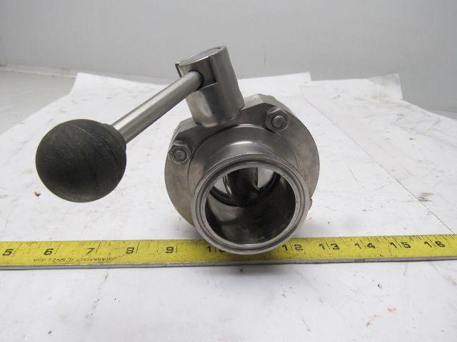Alf Laval LKB-F 2-1/2" Butterfly Valve Manual Operation Locking Handle