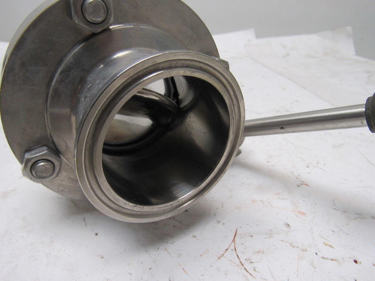 Alf Laval LKB-F 2-1/2" Butterfly Valve Manual Operation Locking Handle