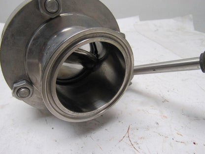 Alf Laval LKB-F 2-1/2" Butterfly Valve Manual Operation Locking Handle