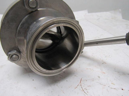 Alf Laval LKB-F 2-1/2" Butterfly Valve Manual Operation Locking Handle
