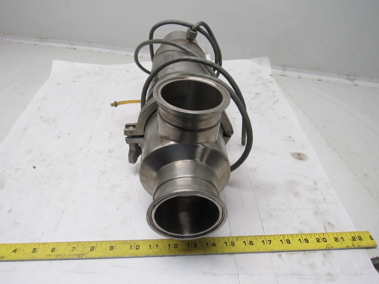 APC 08-19 3" 3A Air Operated Sanitary Valve