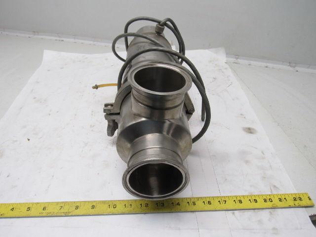 APC 08-19 3" 3A Air Operated Sanitary Valve