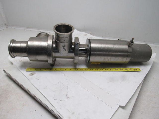 APC 3" 3A Air Operated Sanitary Divert Valve
