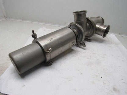 APC 3" 3A Air Operated Sanitary Divert Valve