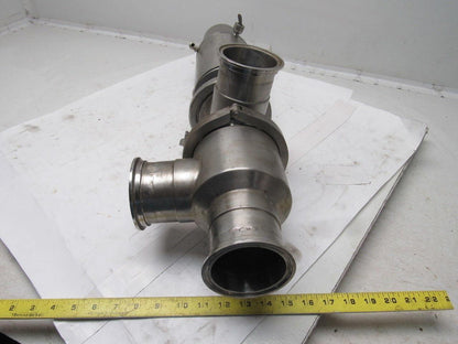 APC 3" 3A Air Operated Sanitary Divert Valve
