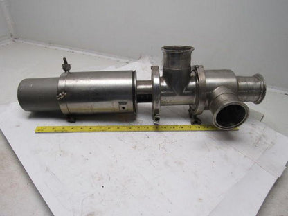 APC 3" 3A Air Operated Sanitary Divert Valve