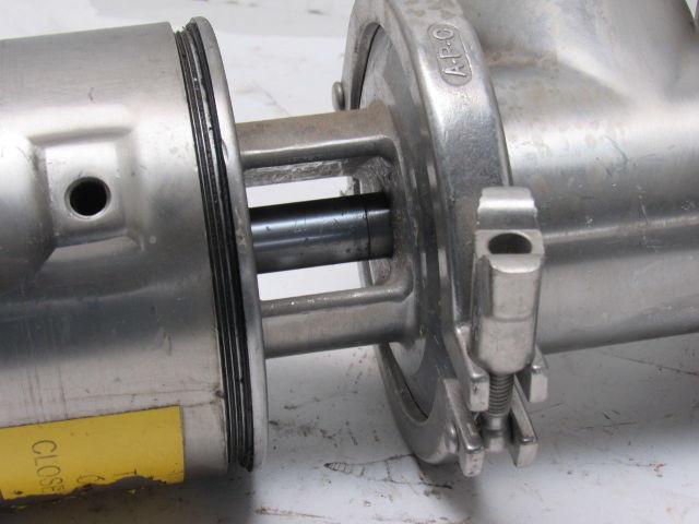 APC 3" 3A Air Operated Sanitary Divert Valve