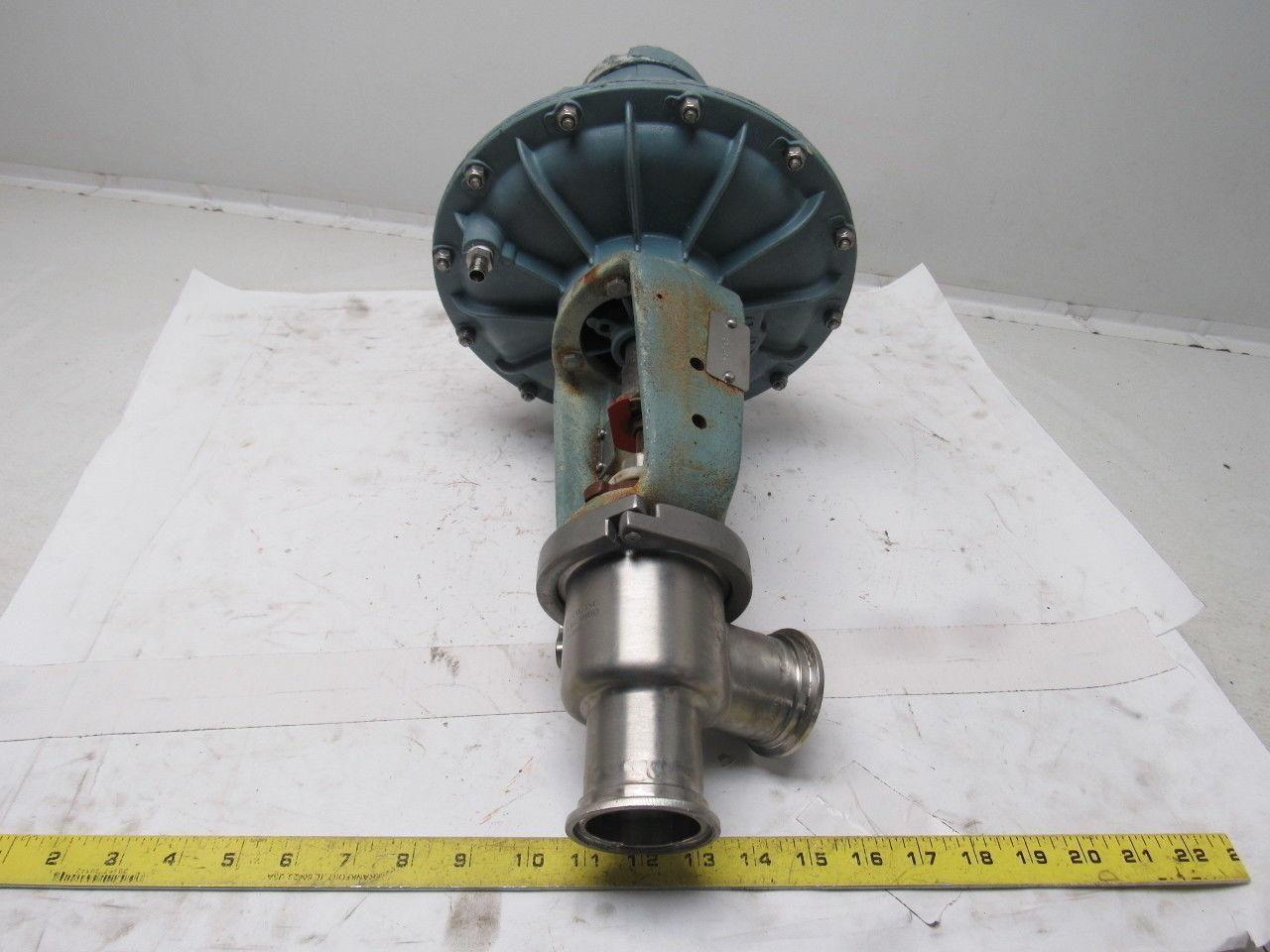 Alfa Laval SRC-TA-W-3A-2/KV72-7-200P50 2" Sanitary Remote Operated Divert Valve