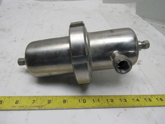 Zander S 05-N/K 16 Bar 0.7L 200°C Microfilter Stainless Steel 3/8" NPT
