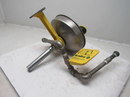 Bradley Stainless Steel Wall Mount Emergency Eye Wash Sink Station