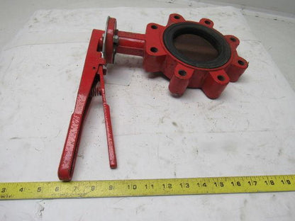 Bray Series 31 4" Hand Actuated Wafer Lug Resilient Seated Butterfly Valve