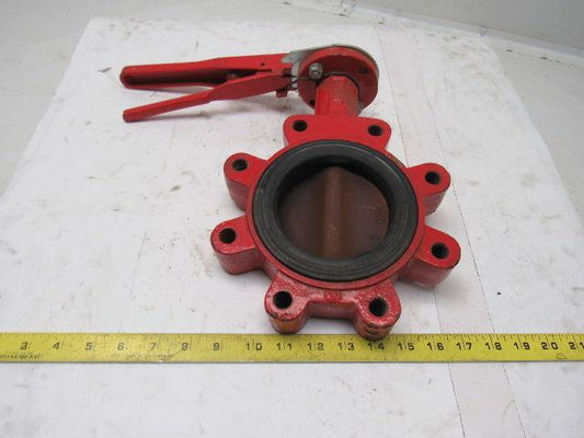 Bray Series 31 4" Hand Actuated Wafer Lug Resilient Seated Butterfly Valve