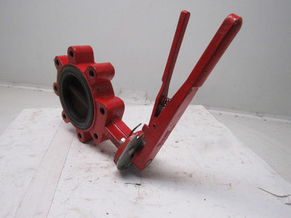 Bray Series 31 4" Hand Actuated Wafer Lug Resilient Seated Butterfly Valve