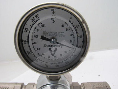 Armstrong 3/4" Port Adjustable Hot Cold Liquid Mixing Valve