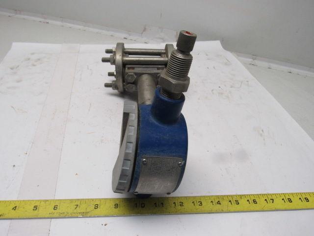 Foxboro RS-83 83W-T3QS1STRJA-G 3/4" NPT Valve 150 Class Valve Vortex Flow Meter