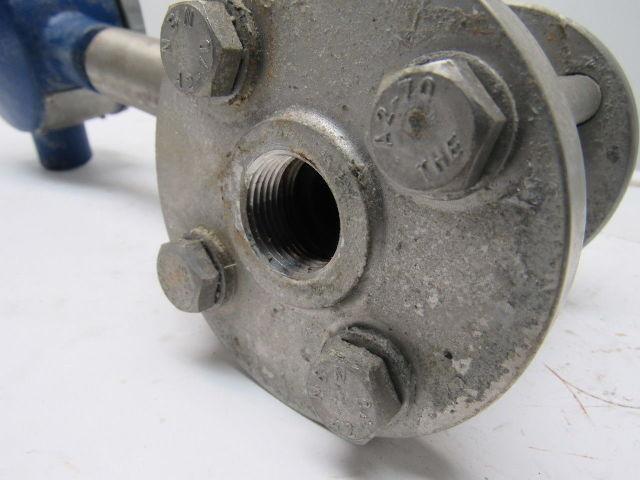 Foxboro RS-83 83W-T3QS1STRJA-G 3/4" NPT Valve 150 Class Valve Vortex Flow Meter