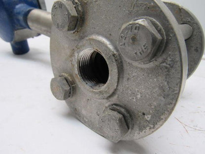 Foxboro RS-83 83W-T3QS1STRJA-G 3/4" NPT Valve 150 Class Valve Vortex Flow Meter