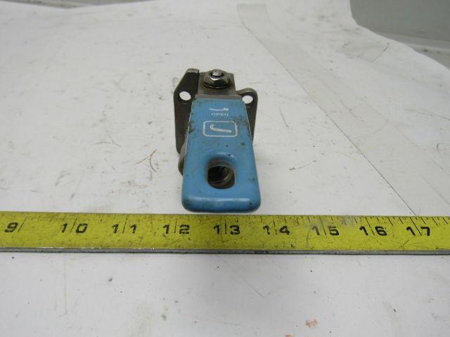 J Flow Controls 1/2" CF8M Stainless Steel Ball Valve 2000 CWP Lot Of 2