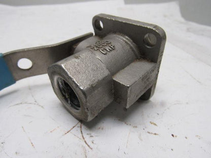 J Flow Controls 1/2" CF8M Stainless Steel Ball Valve 2000 CWP Lot Of 2