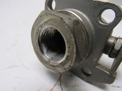 J Flow Controls 1/2" CF8M Stainless Steel Ball Valve 2000 CWP Lot Of 2