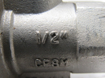 J Flow Controls 1/2" CF8M Stainless Steel Ball Valve 2000 CWP Lot Of 2