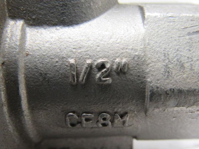 J Flow Controls 1/2" CF8M Stainless Steel Ball Valve 2000 CWP Lot Of 2