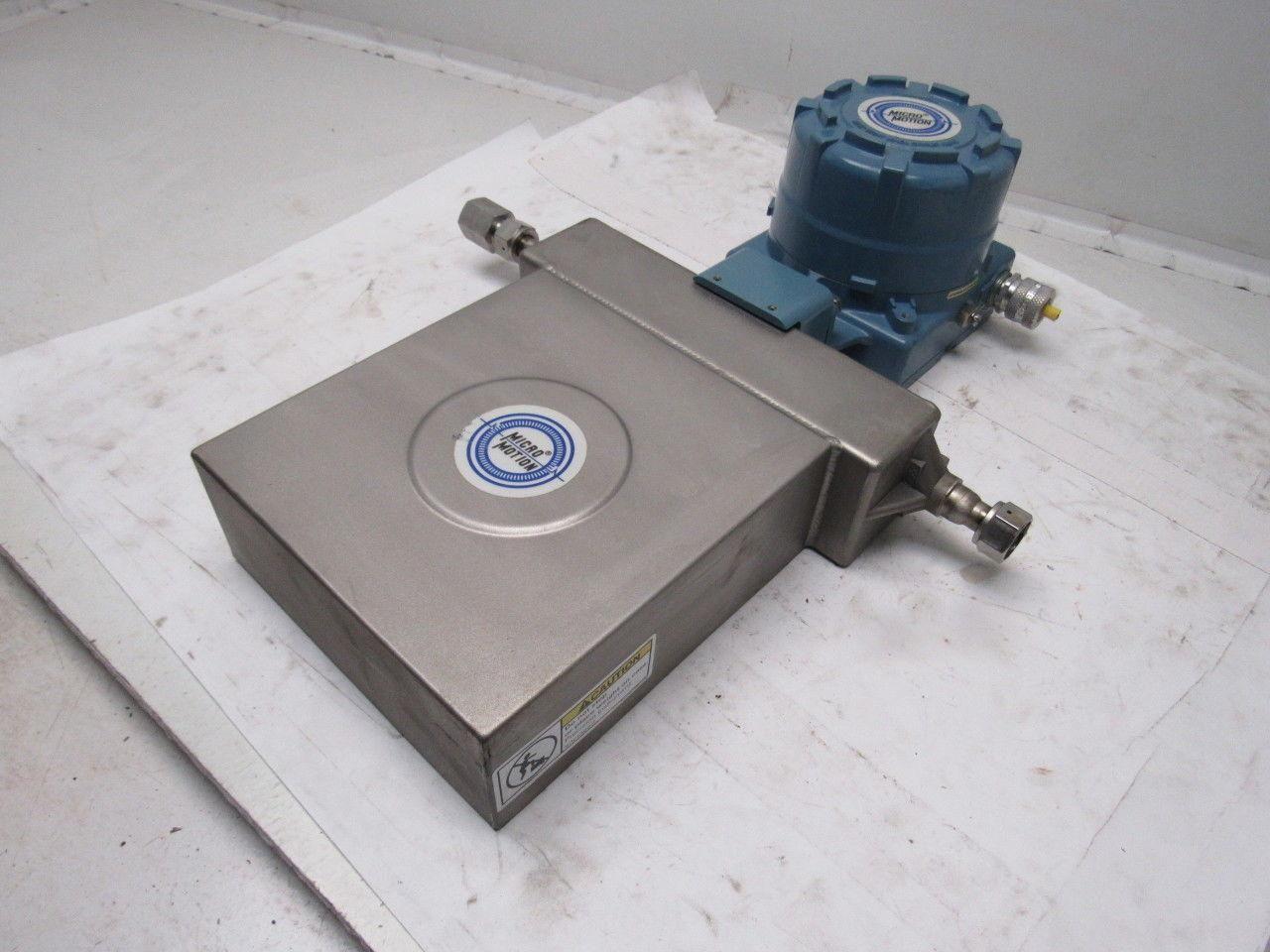 Micro Motion F025S319SIAUEZZZZ 20-30 VDC Mass Flow Meter Transmitter 1450 PSI