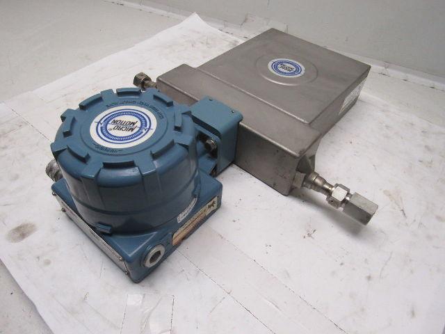 Micro Motion F025S319SIAUEZZZZ 20-30 VDC Mass Flow Meter Transmitter 1450 PSI