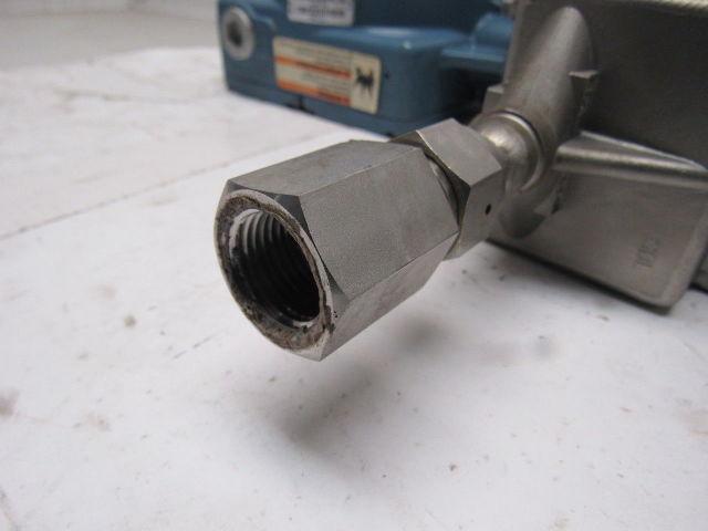 Micro Motion F025S319SIAUEZZZZ 20-30 VDC Mass Flow Meter Transmitter 1450 PSI