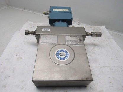 Micro Motion F025S319SIAUEZZZZ 20-30 VDC Mass Flow Meter Transmitter 1450 PSI