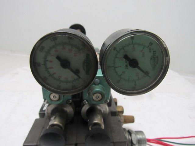 Numatics 081SS500K 5/3 Open Center regulated Valve Manifold Assembly 110V Col