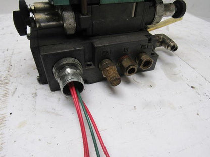 Numatics 081SS500K 5/3 Open Center regulated Valve Manifold Assembly 110V Col