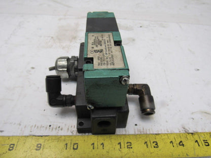 Numatics 081SA43AK000030 2/4  Solenoid Operated Spring Return Valve 110V Coil