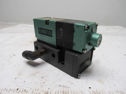 Numatics 081SA43AK000030 2/4  Solenoid Operated Spring Return Valve 110V Coil