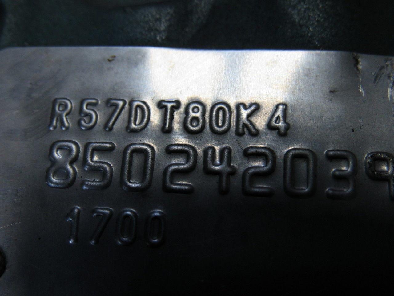 Sew Eurodrive  R57DT80K4 80:1 .75Hp 230/460YV 30mm Shaft 2240# Inline Gear Motor