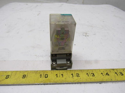 Square D 8501KP12V20 120V 50-60Hz DPDT 10A 1/2Hp Max Relay W/ Socket Lot Of 6