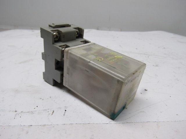 Square D 8501KP12V20 120V 50-60Hz DPDT 10A 1/2Hp Max Relay W/ Socket Lot Of 6
