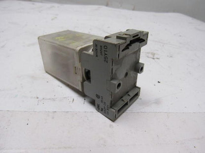 Square D 8501KP12V20 120V 50-60Hz DPDT 10A 1/2Hp Max Relay W/ Socket Lot Of 6