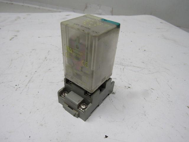 Square D 8501KP12V20 120V 50-60Hz DPDT 10A 1/2Hp Max Relay W/ Socket Lot Of 6