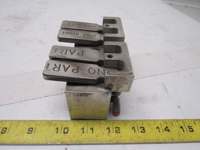 Aluminum Block Manifold Pneumatic 4 Switch Control