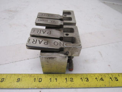 Aluminum Block Manifold Pneumatic 4 Switch Control