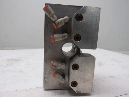 Aluminum Block Manifold Pneumatic 4 Switch Control